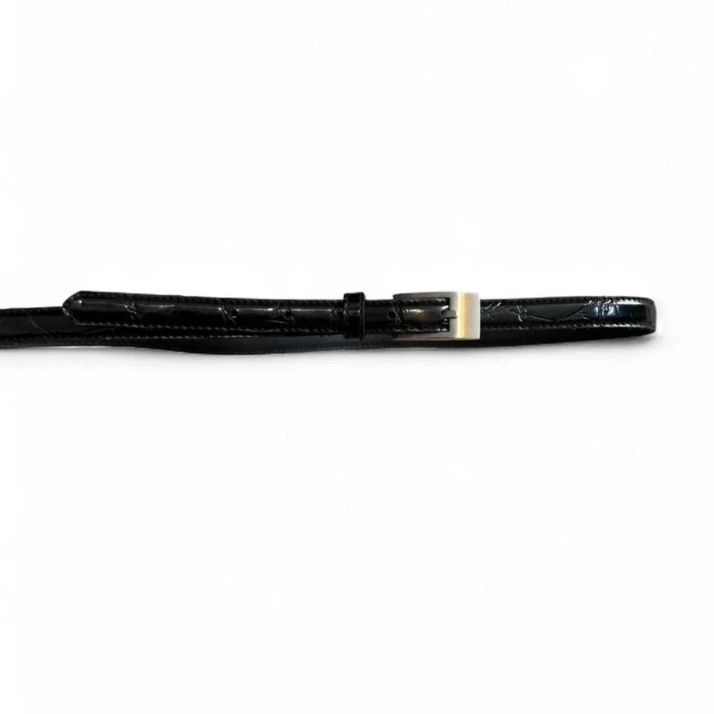 Vintage Thin Faux Leather‎ Belt